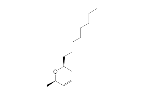 cis-5,6-Dihydro-2-methyl-6-octyl-2H-pyrane