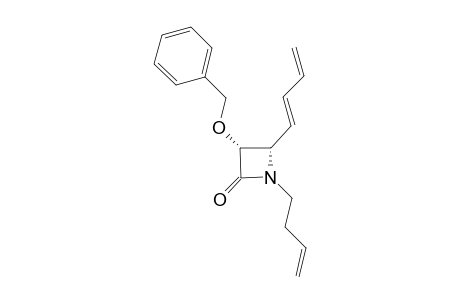 (3R,4S)-3-benzoxy-4-[(1E)-buta-1,3-dienyl]-1-but-3-enyl-azetidin-2-one