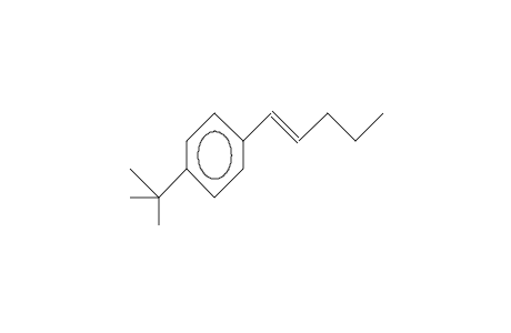 trans-1-(4-tert-Butyl-phenyl)-1-pentene