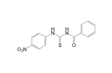 1-benzoyl-3-(p-nitrophenyl)-2-thiourea