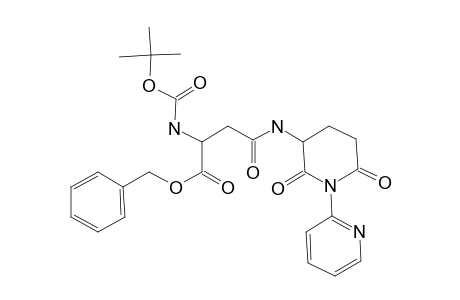 2-Tert-butoxycarbonylamino-N-(2,6-dioxo-3,4,5,6-tetrahydro-2H-[1,2']bipyridinyl-3-yl)-succinamic acid benzyl ester