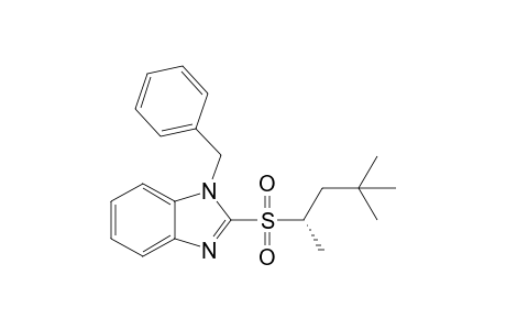 (S)-2-[(1,3,3-Trimethylbutyl)sulfonyl]-1-(phenylmethyl)benzimidazole