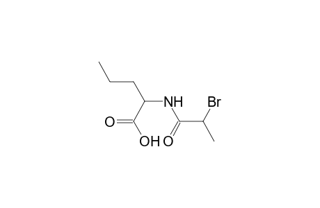 D,L-N-(2-bromopropionyl)norvaline