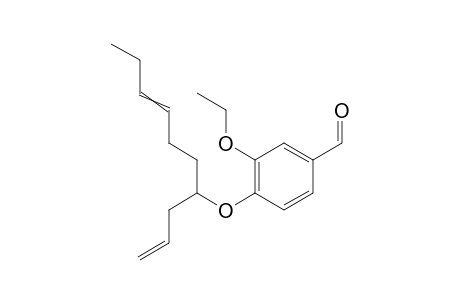 4-(Deca-1,7-dien-4-yloxy)-3-ethoxybenzaldehyde