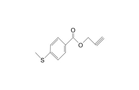 Benzoic acid, 4-(methylthio)-, 2-propynyl ester