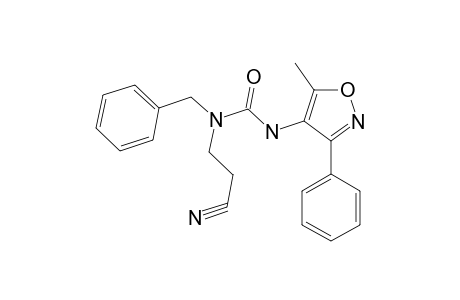 1-benzyl-1-(2-cyanoethyl)-3-(5-methyl-3-phenyl-4-isoxazolyl)urea