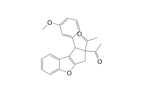 1,1'-(1-(3-Methoxyphenyl)-2,3-dihydro-1H-benzo[b]cyclopenta[d]furan-2,2-diyl)diethanone