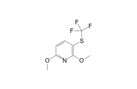 2,6-dimethoxy-3-[(trifluoromethyl)thio]pyridine