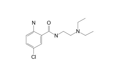 2-Amino-5-chloro-N(2-diethylaminoethyl)benzamide