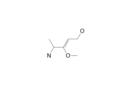 (Z)-4-amino-3-methoxypent-2-en-1-ol