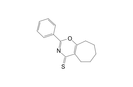 2-Phenyl-6,7,8,9-tetrahydrocyclohepta[e][1,3]oxazine-4(5H)-thione