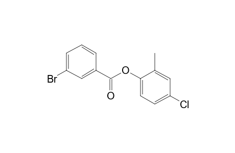 3-Bromobenzoic acid, 4-chloro-2-methylphenyl ester