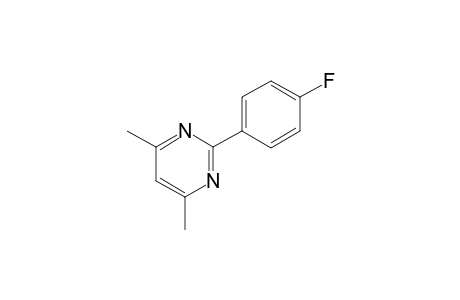 2-(4-fluorophenyl)-4,6-dimethylpyrimidine