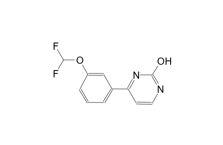 4-[3-(difluoromethoxy)phenyl]-2-pyrimidinol