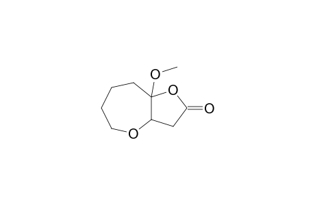 7-Methoxy-2,8-dioxabicyclo[5.3.0]decan-9-one