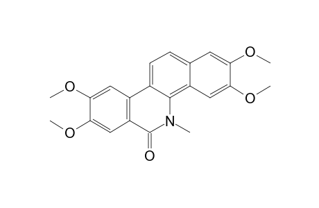 2,3,8,9-Tetramethoxy-5-methylbenzo[c]phenanthridin-6(5H)-one