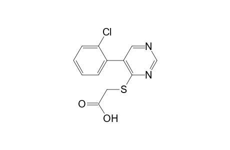 Acetic acid, 2-[[5-(2-chlorophenyl)-4-pyrimidinyl]thio]-