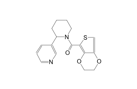 1-(2,3-dihydrothieno[3,4-b][1,4]dioxin-5-ylcarbonyl)-2-(3-pyridinyl)piperidine