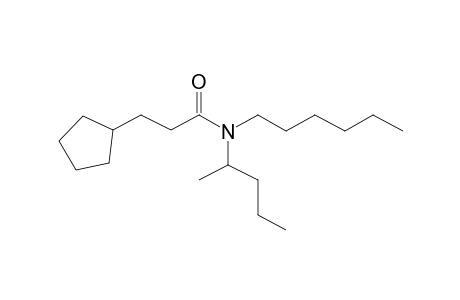 Propionamide, 3-cyclopentyl-N-(2-pentyl)-N-hexyl-