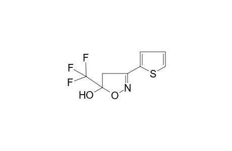 3-(2-Thienyl)-5-(trifluoromethyl)-4,5-dihydro-5-isoxazolol
