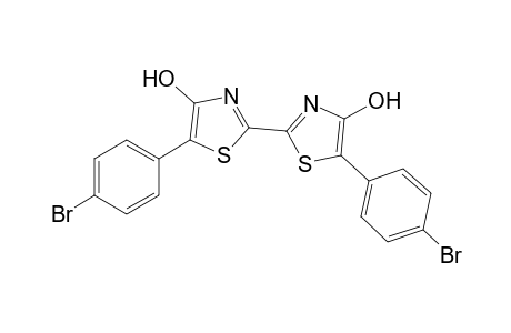 5,5'-Bis(4-bromophenyl)-2,2'-bithiazole-4,4'-diol