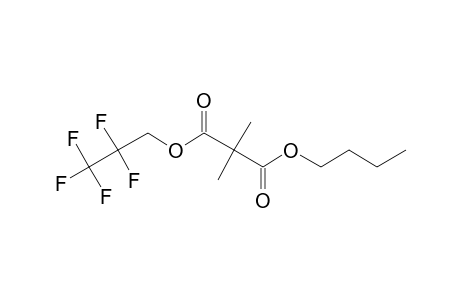 Dimethylmalonic acid, butyl 2,2,3,3,3-pentafluoropropyl ester