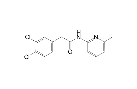 2-(3,4-dichlorophenyl)-N-(6-methyl-2-pyridinyl)acetamide