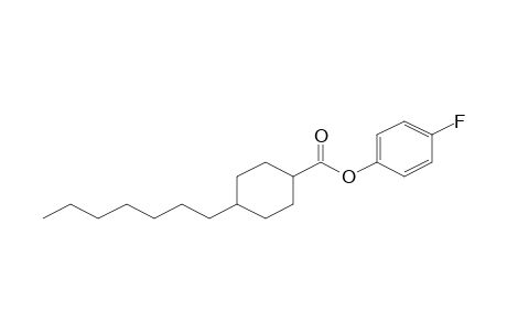 4-Fluorophenyl 4-heptylcyclohexanecarboxylate