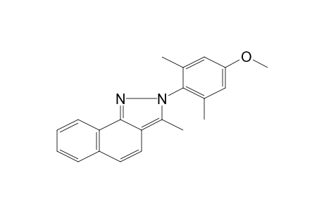 2-(4-Methoxy-2,6-dimethylphenyl)-3-methyl-2H-benzo[g]indazole