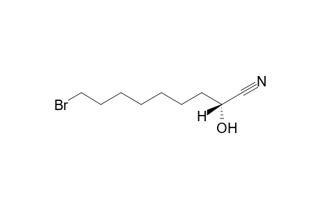 (R)-(+)-9-bromo-2-hydroxynonanenitrile