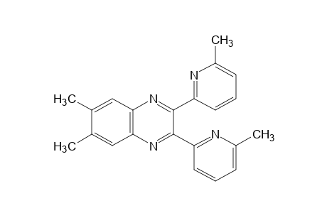 2,3-bis(6-methyl-2-pyridyl)-6,7-dimethylquinoxaline