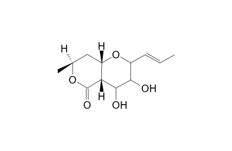 (2R,3S,4R,4aS,7R,8aS)-Hexahydro-3,4-dihydroxy-7-methyl-2-[(1E)-prop-1-enyl]pyrazano[4,3-b]pyran-5(7H)-one