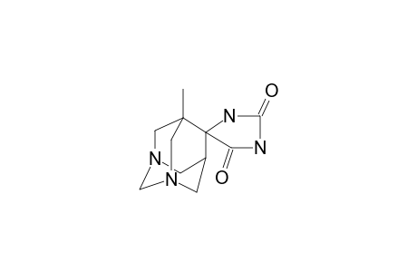 5-Methyl-1,3-diazaadamantan-6-spiro-5'-imidazolidin-2',4'-dione