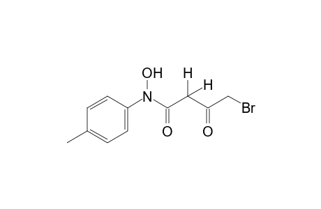 4-bromo-N-p-tolylacetoacetohydroxamic acid