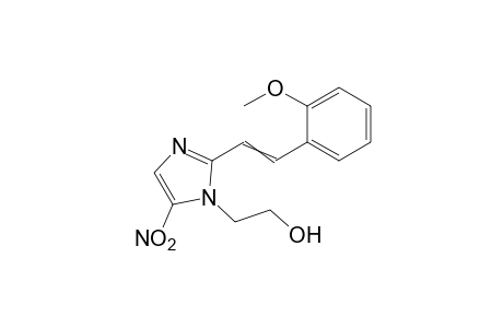 2-(o-methoxystyryl)-5-nitroimidazole-1-ethanol
