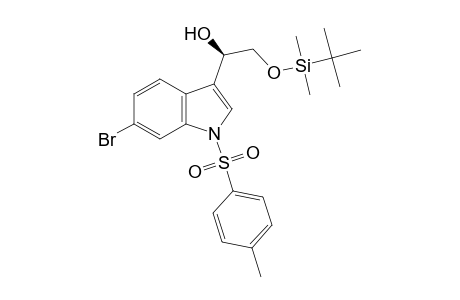 (1S)-1-(N-Tosyl-6-bromo-3-indolyl)-2-[(tert-butyldimethylsilyl)oxy]-1-ethanol