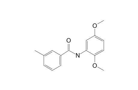 Benzamide, N-(2,5-dimethoxyphenyl)-3-methyl-