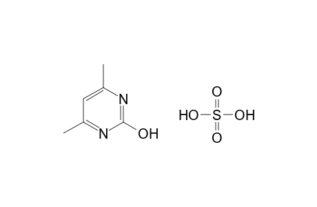 4,6-dimethyl-2-pyrimidinol, sulfate
