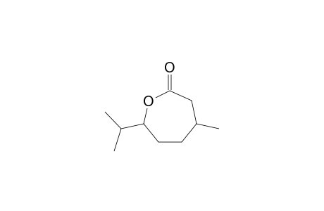 7-ISOPROPYL-4-METHYL-2-OXEPANONE