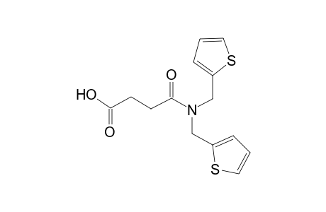 Butanedioic acid, monoamide, N,N-bis(2-thienylmethyl)-