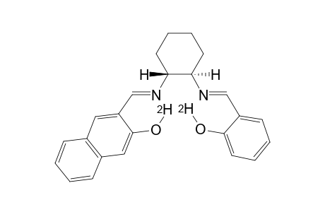 TRANS-N-(2-HYDROXYNAPHTHYLIDENE)-N'-(SALICYLIDENE)-CYCLOHEXANEDIAMINE;DEUTERATED_SPECIES