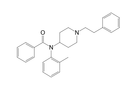 N-(2-Methylphenyl)-N-[1-(2-phenylethyl)piperidin-4-yl]benzamide