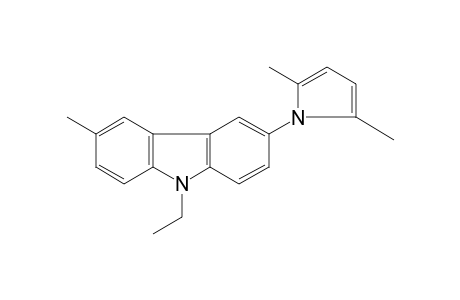 3-(2,5-dimethylpyrrol-1-yl)-9-ethyl-6-methylcarbazole