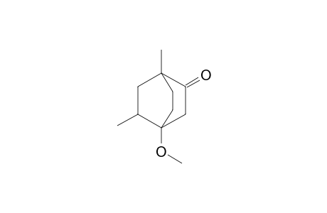 1,5-dimethyl-4-methoxybicyclo[2.2.2]octan-2-one