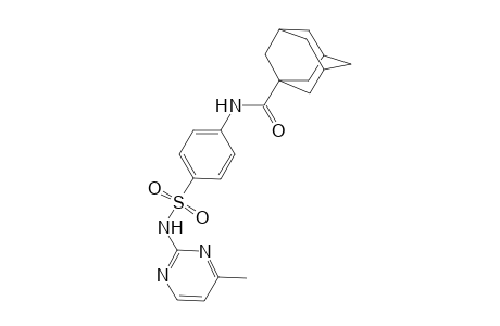 N-(4-{[(4-methyl-2-pyrimidinyl)amino]sulfonyl}phenyl)-1-adamantanecarboxamide