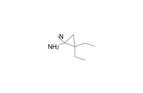 1-Amino-2,2-diethyl-1-cyclopropanecarbonitrile