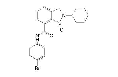 1H-isoindole-4-carboxamide, N-(4-bromophenyl)-2-cyclohexyl-2,3-dihydro-3-oxo-