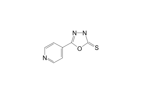 5-(4-Pyridyl)-1,3,4-oxadiazole-2-thiol