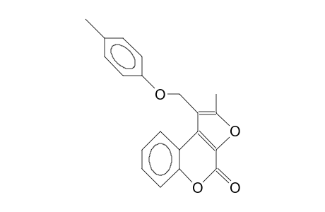 2-Methyl-1-P-tolyloxymethyl-furo(2,3-C)(1)benzop yran-4-one