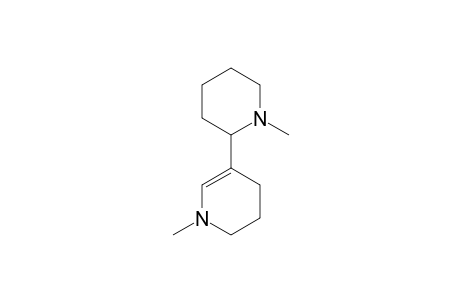 Pyridine, 1,2,3,4-tetrahydro-1-methyl-5-(1-methyl-2-piperidinyl)-